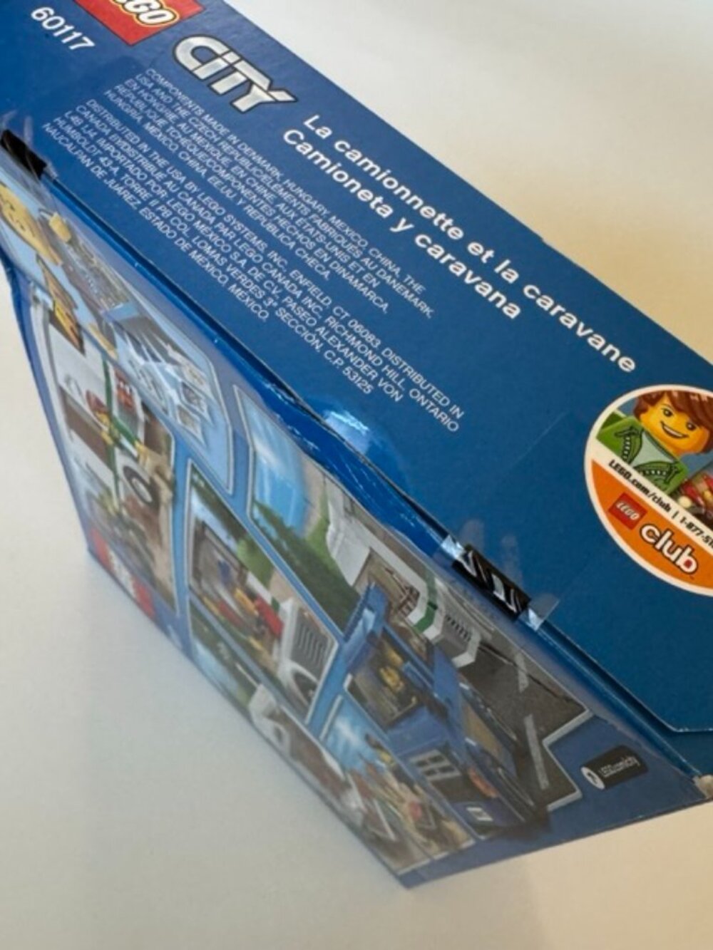 Lego City 60117 Van & Caravan NEW in Box Camper Dog Travel Camping Outdoors Seal - Picture 11 of 11